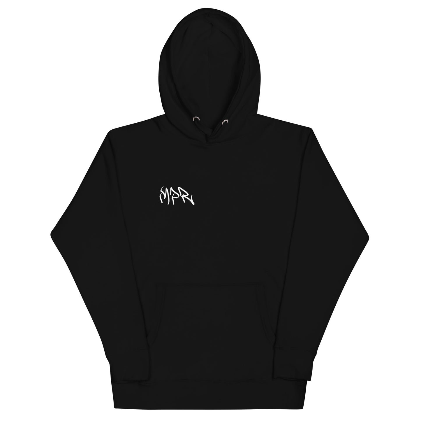 M.P.R. white zerk hand style Unisex Hoodie