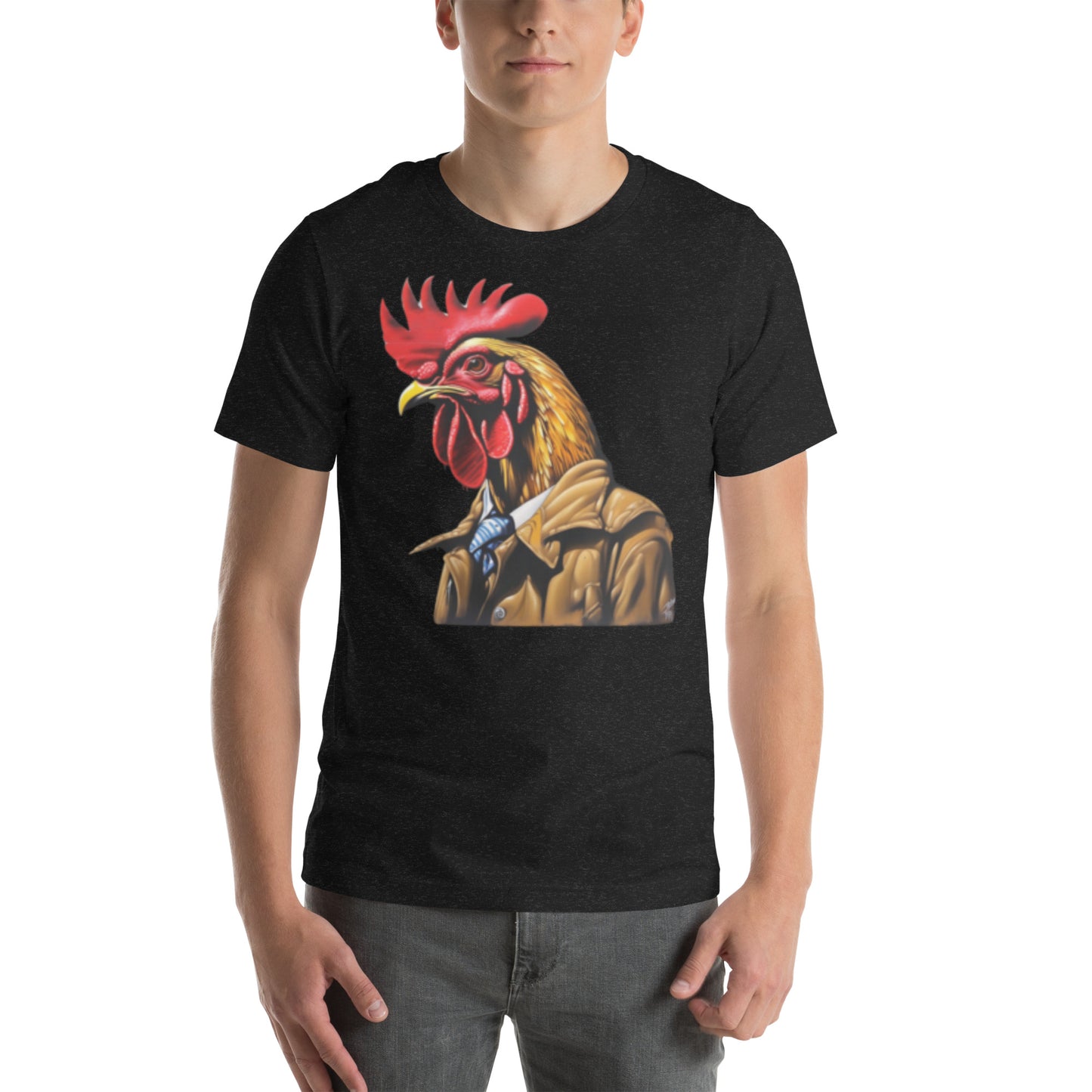 Business chicken Unisex t-shirt